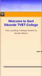 Mobile Screenshot of gscollege.co.za